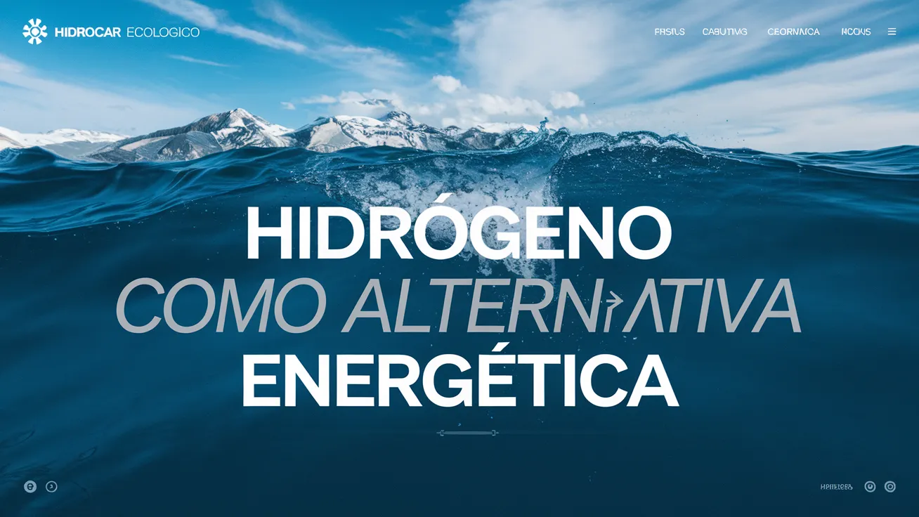 HIDRÓGENO COMO ALTERNATIVA ENERGÉTICA