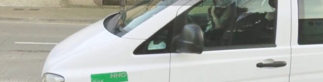 FURGONETA Y CALDERA FUNCIONANDO POR ELECTROLISIS CON AGUA ANTE NOTARIO