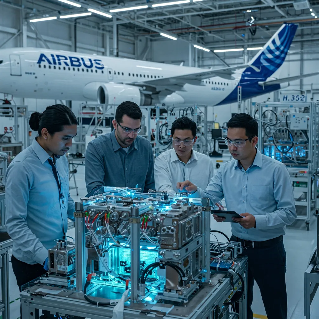 Revolución en los cielos: Airbus presenta aviones de hidrógeno en su cumbre 2025